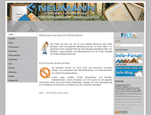 Tablet Screenshot of neumannshop.de
